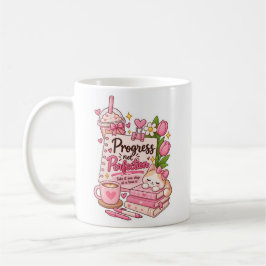 Caneca Motivacional Fofa de Café