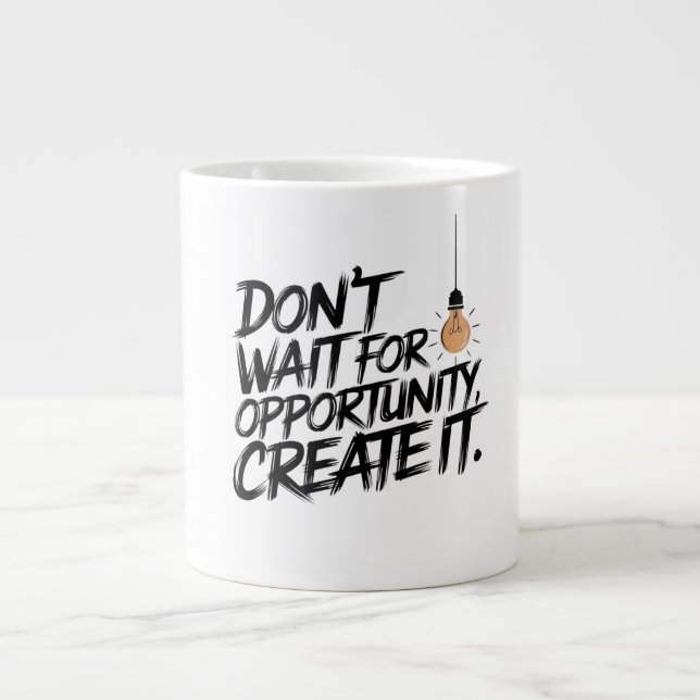 caneca motivacional, inspiração (Frente)