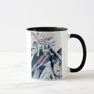 Caneca Motocicleta azul