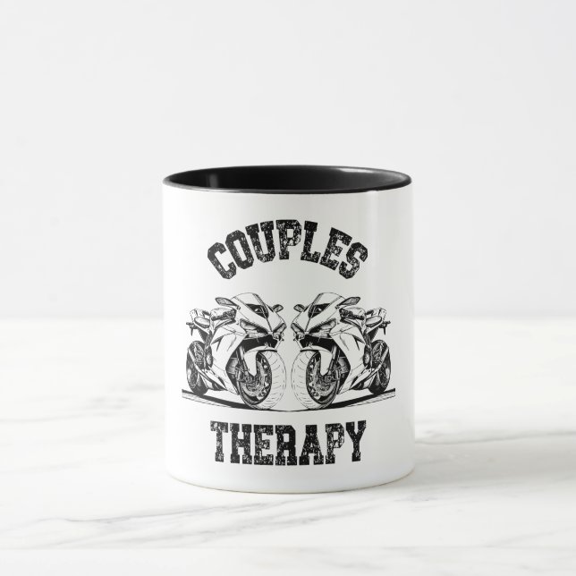 Caneca Motocicleta para Terapia de Casais (Centro)