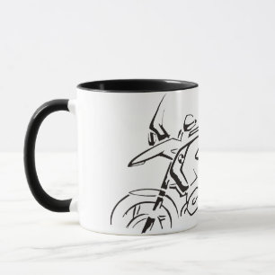 Caneca Motociclismo de bicicleta