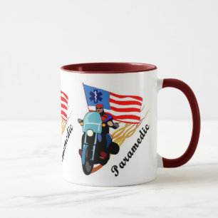 Caneca Motociclistas do paramédico