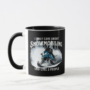 Caneca Motoneve divertida Motoneve