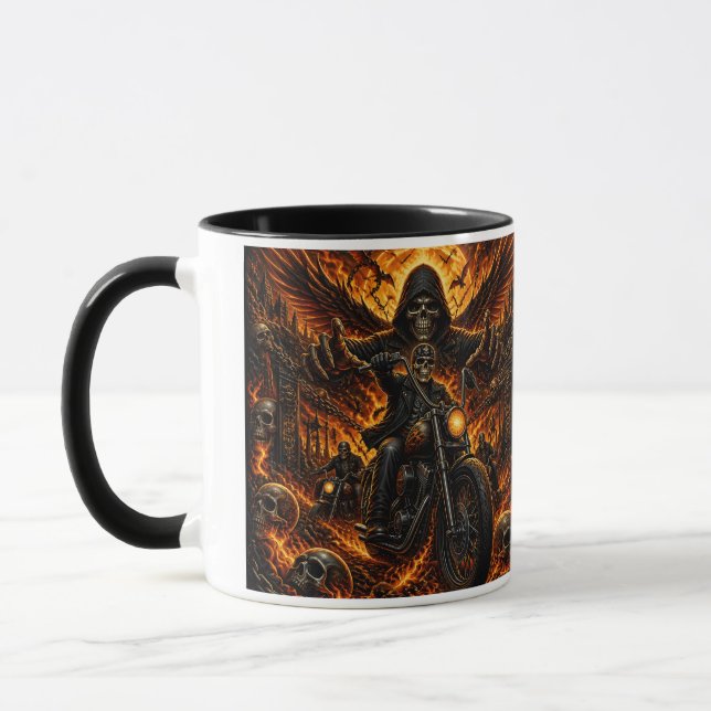 Caneca Motoqueiro Ceifador (Esquerda)