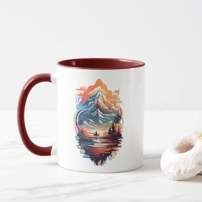 Caneca Mountain Reflections (Com Donut)