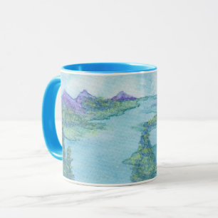 Caneca Mountian Shimmer, por Lyric Rivera - Coffee Mug