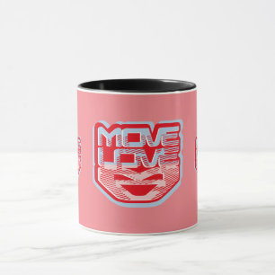 CANECA MOVE AMOR CORAÇÃO POR MASANSER PIXELAT