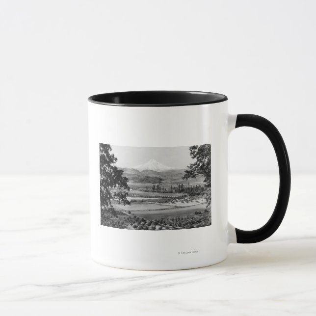 Caneca Mt. Hood da Fotografia de Hood River Valley (Direita)