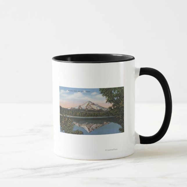 Caneca Mt. Hood, Oregon - Vista da Montanha Perdida (Direita)