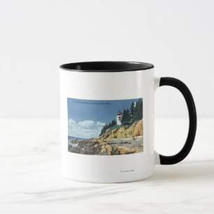 Caneca Mt. Ilha de deserto, farol baixo da cabeça do