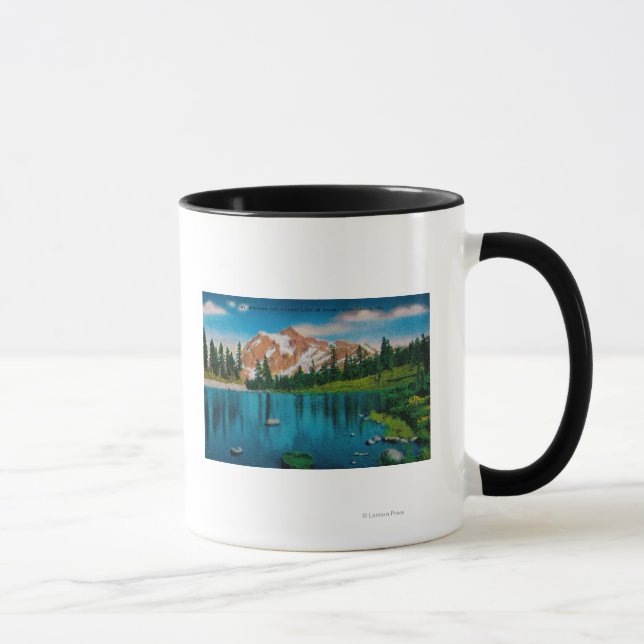 Caneca Mt. Shuksan e Picture Lake, WA (Direita)