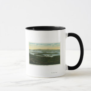 Caneca Mt. Vista aérea principal da ilha do cascavel,