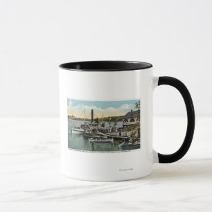 Caneca Mt. Washington, navios do Gov. Endicott entrados