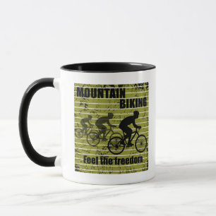 Caneca MTB de bicicleta de montanha