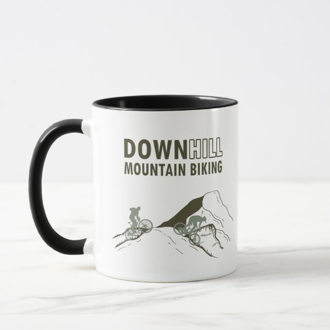 Caneca MTB Downhill Bicicleta de Montanha (Esquerda)