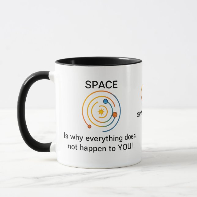 Caneca Mudança de espaço e tempo (Esquerda)