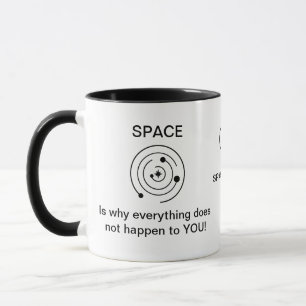 Caneca Mudança de espaço e tempo