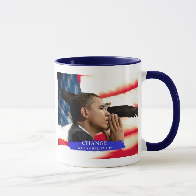 Caneca Mudança de Obama (Direita)