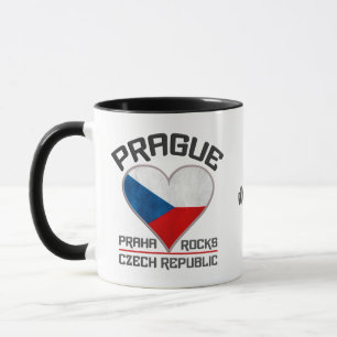Caneca Mudanças PRAGUE de nome personalizado