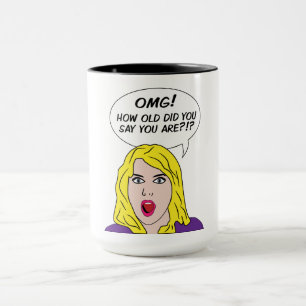 Caneca Mudanças RETRO HISTÓRIA EM QUADRINHOS