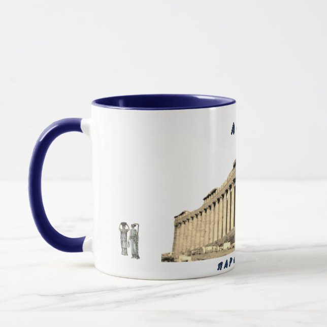Caneca Mug Αθήνα, Παρθενώνας. (Esquerda)