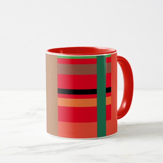 Caneca Mug "Abstrato" (Frente Esquerda)