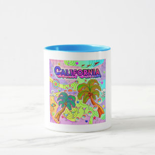 Caneca Mug Alvo de Férias da Califórnia
