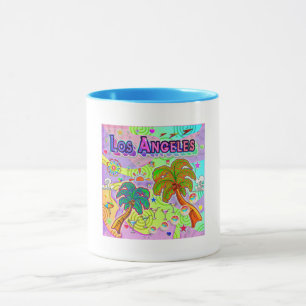 Caneca Mug Alvo de Férias de Los Angeles