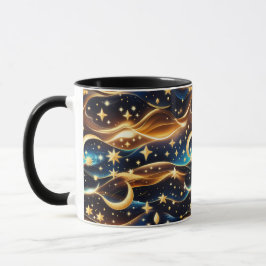 Caneca Mug - Amber Celestial Moon