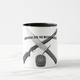 Caneca Mug AMERICAN SURVIVALIST