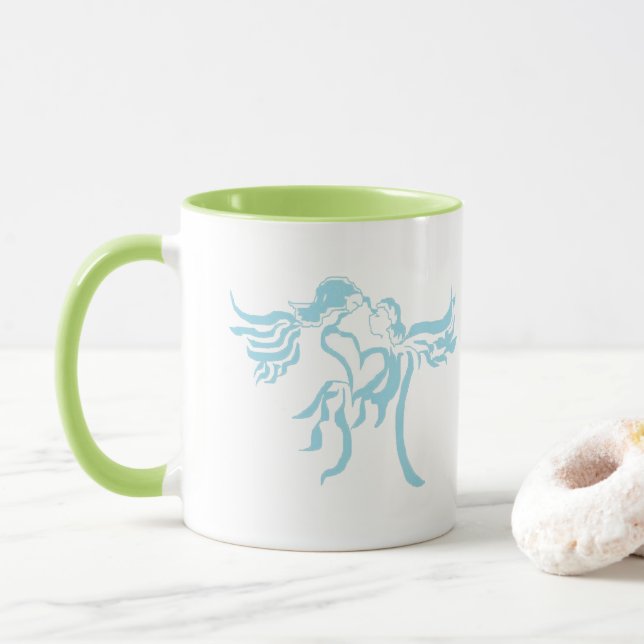 Caneca Mug: Ângulos de Amor (Com Donut)