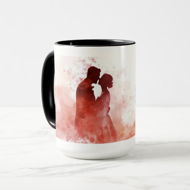 Caneca Mug - Aniversário de Casamento (Frente Esquerda)