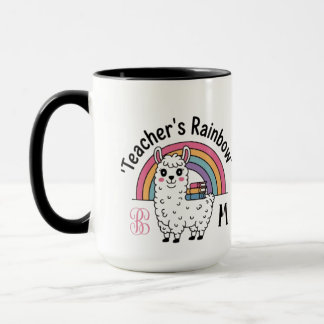 Caneca Mug "Arco-Íris do Professor" - Lama Bonito, Livros