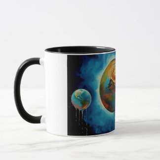 Caneca Mug art abstrait
