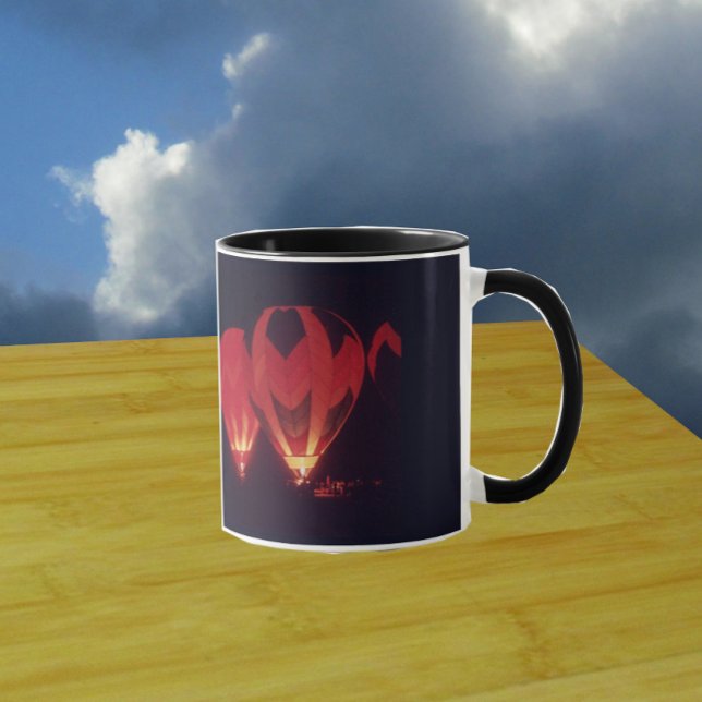 Caneca Mug - Balões de Ar Quente Pré-amanhecer (Criador carregado)