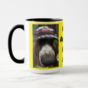 Caneca Mug Basset Hounds Torna o Excelente Americano nova