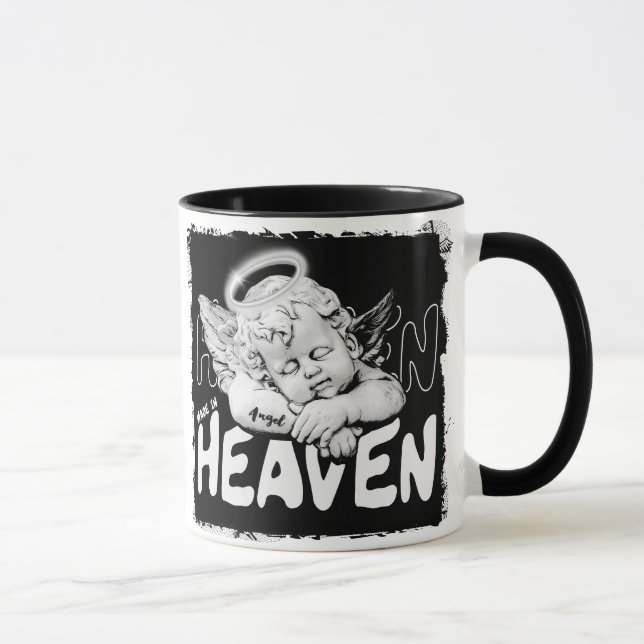 Caneca Mug Bébé mignon ange  (Direita)