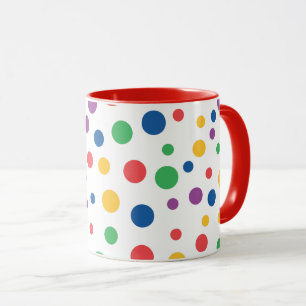 Caneca Mug "Bolinhas"