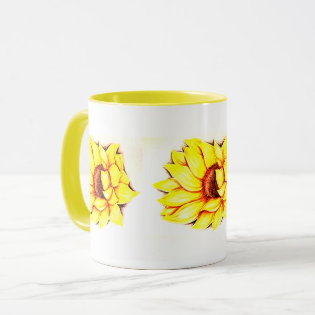 CANECA **MUG BONITO SUNFLOWER** (Frente Esquerda)