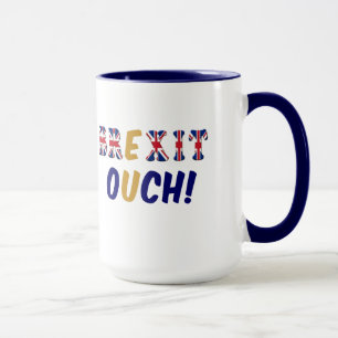 Caneca Mug Brexit Ouch!