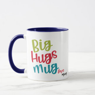 Caneca Mug Café Grande Abraço, Presente Bonito para o Nat