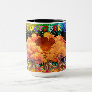 Caneca Mug Café Outono