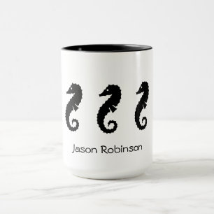 Caneca Mug - Cavalos do Mar