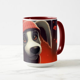 Caneca Mug Chien Rouge