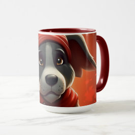 Caneca Mug Chien Rouge