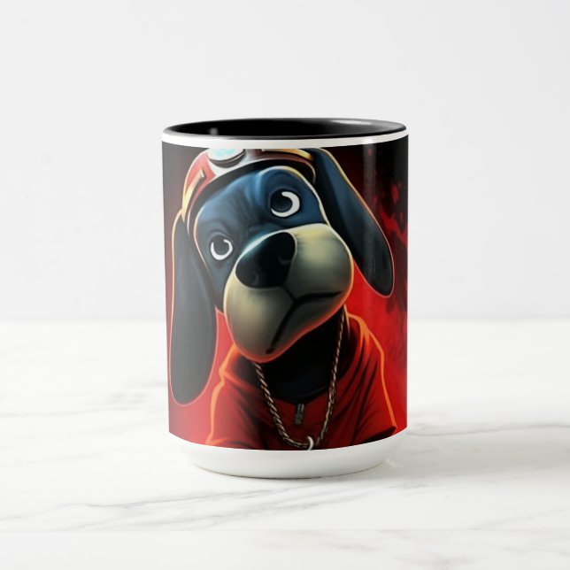 Caneca Mug Chien Rouge (Centro)