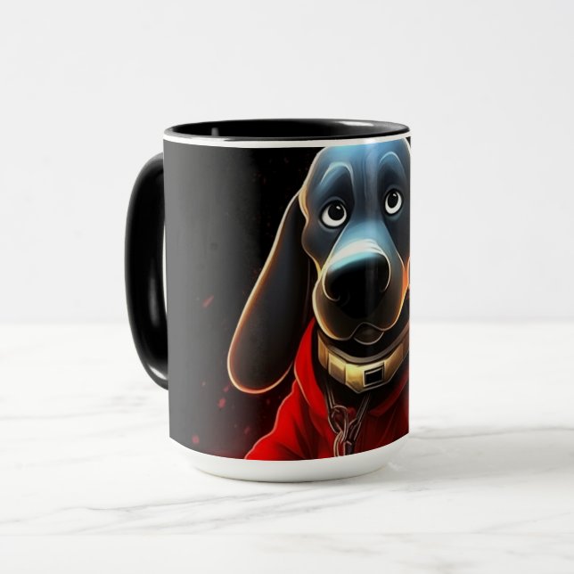 Caneca Mug Chien Rouge (Frente Esquerda)