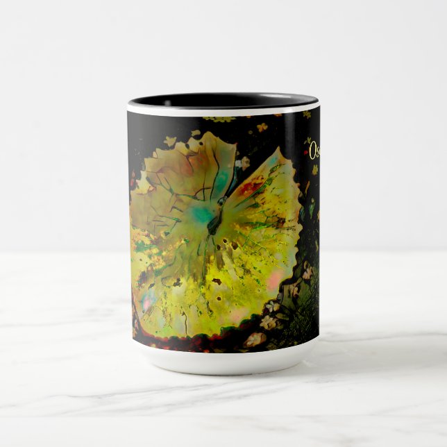 Caneca Mug com Água Melhorada Lily Pod Leaf (Centro)