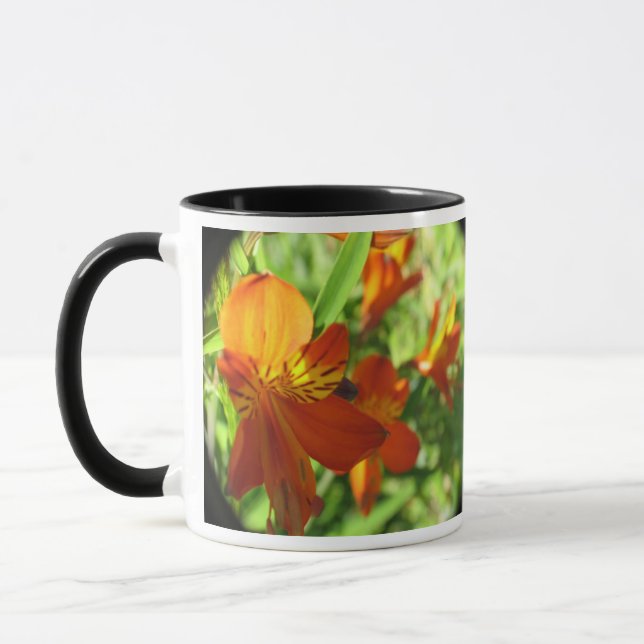 Caneca Mug com flores (Esquerda)