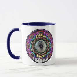 Caneca Mug com Kees em mandala